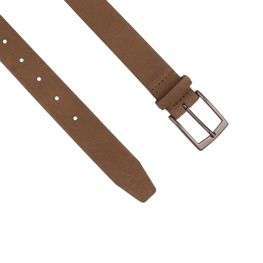 Afbeelding van PS30-25 130 Taupe - Nette Suede Heren Riem  - Presly & Sun